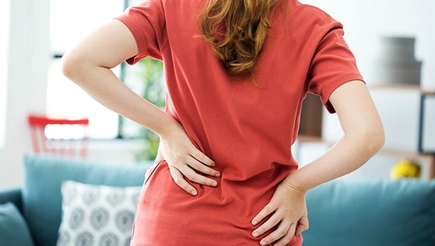 کشیدگی یا رگ به رگ شدن کمر